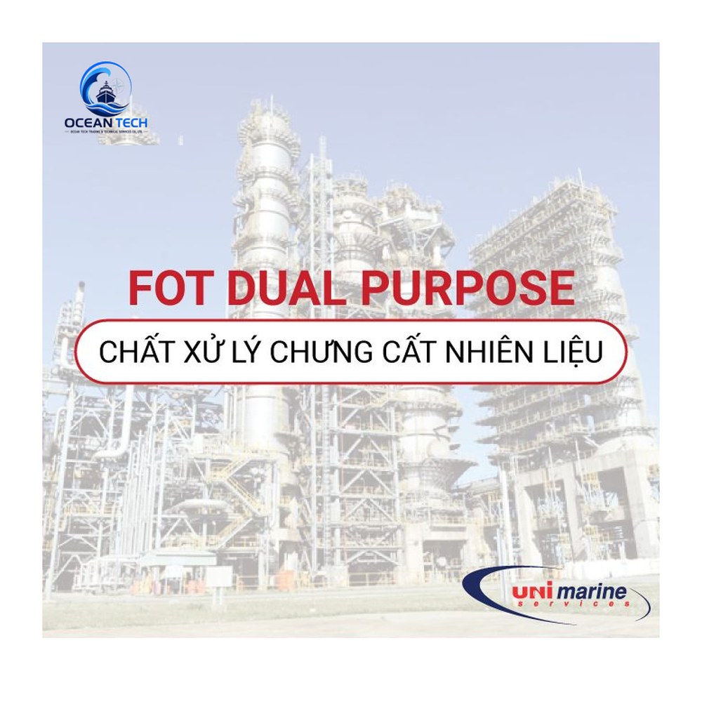 Chất xử lý và phân tán bùn cho dầu nhiên liệu dùng trong động cơ diesel và nồi hơi -FOT DUAL PURPOSE - hình ảnh minh họa