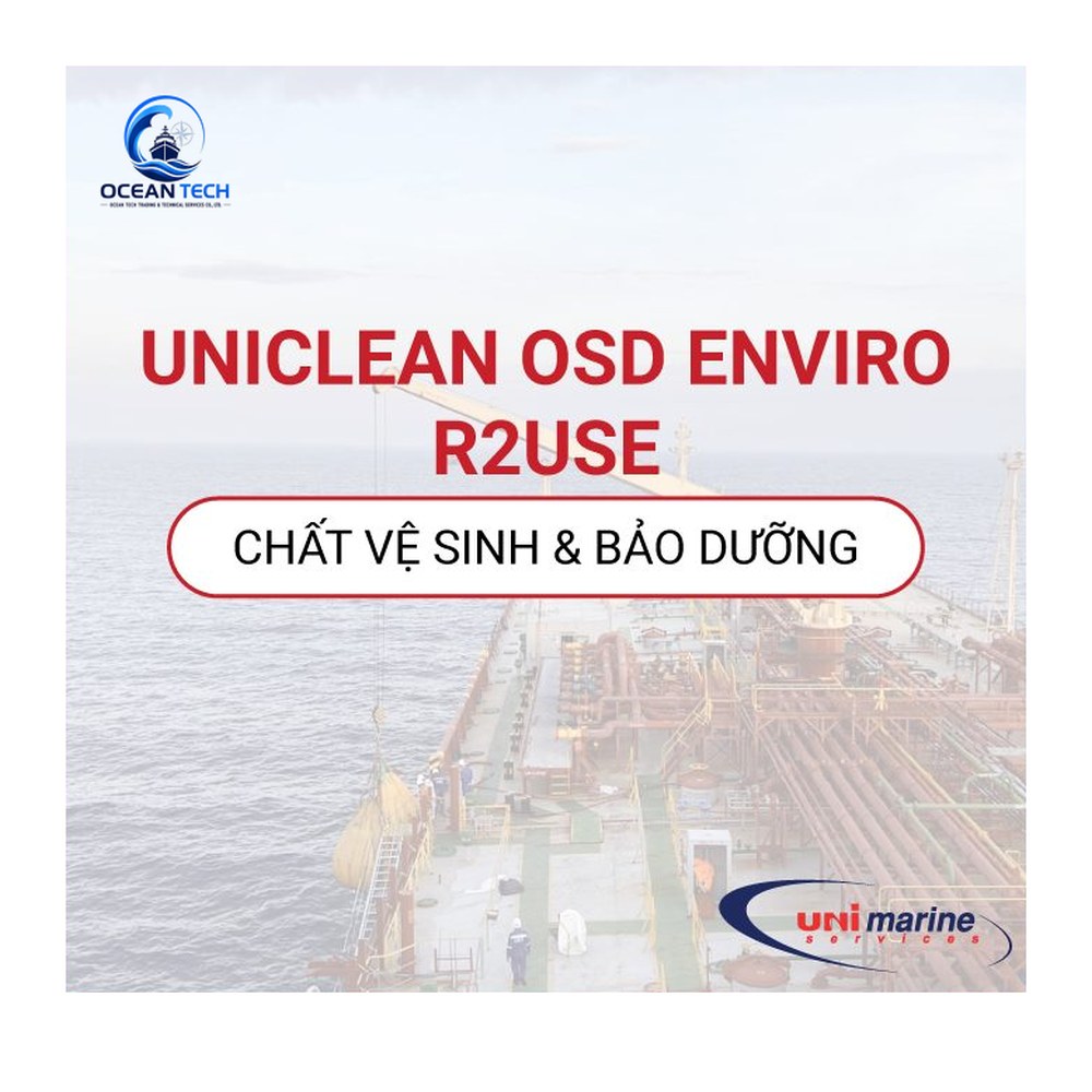 Chất tẩy rửa tách dầu/nước bể chứa – UNICLEAN OSD ENVIRO R2USE - hình ảnh sản phẩm Ocean Tech