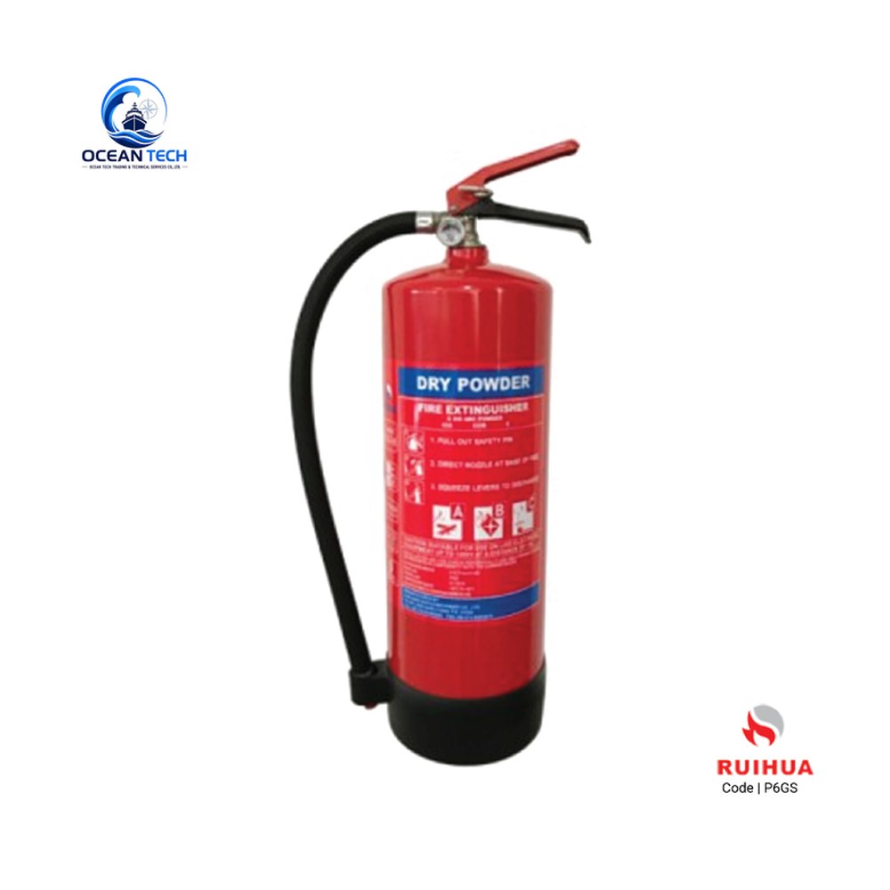 Bình Chữa Cháy Bột Khô EU 6Kg Ruihua (P6GS) - hình ảnh sản phẩm Ocean Tech