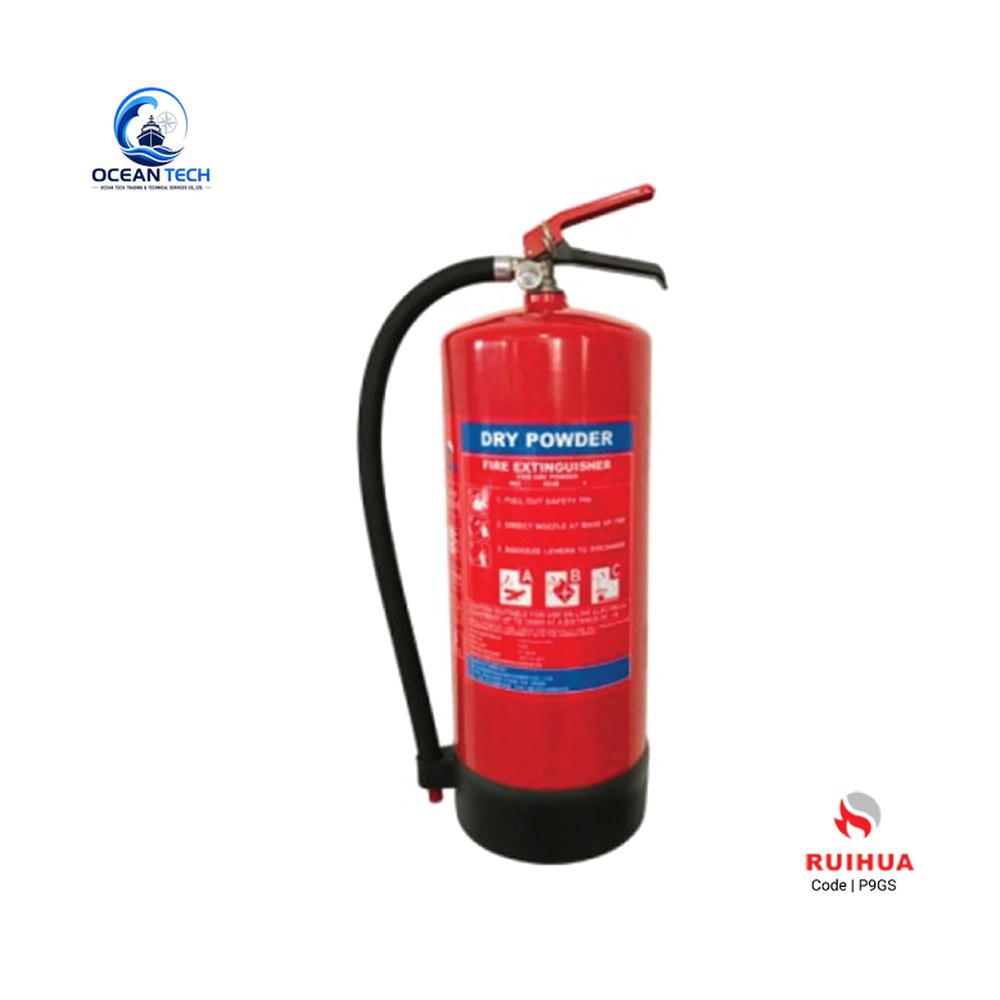 Bình Chữa Cháy Bột Khô EU 9Kg Ruihua (P9GS) - hình ảnh sản phẩm Ocean Tech
