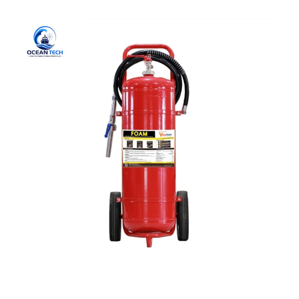 Bình chữa cháy xe đẩy bọt 50 lít Vina Foam - hình ảnh sản phẩm Ocean Tech