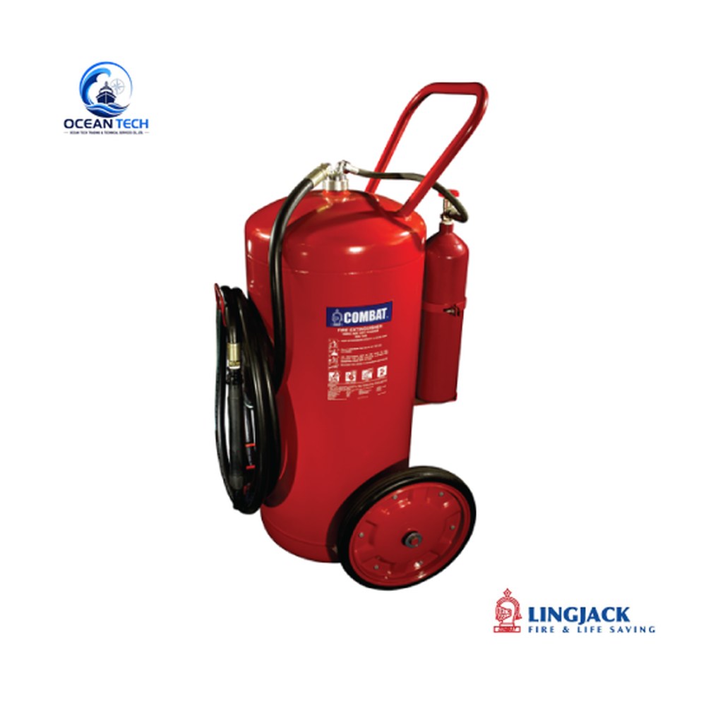 Bình Chữa Cháy Xe Đẩy Bột ABC 150Kg COMBAT - hình ảnh sản phẩm Ocean Tech
