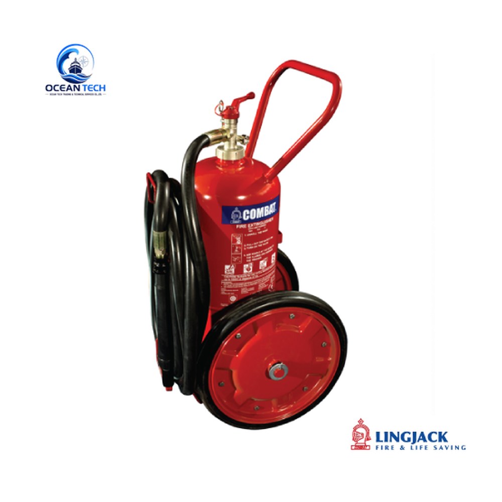 Bình Chữa Cháy Xe Đẩy Bột ABC 25Kg COMBAT (Nitrogen) - hình ảnh sản phẩm Ocean Tech