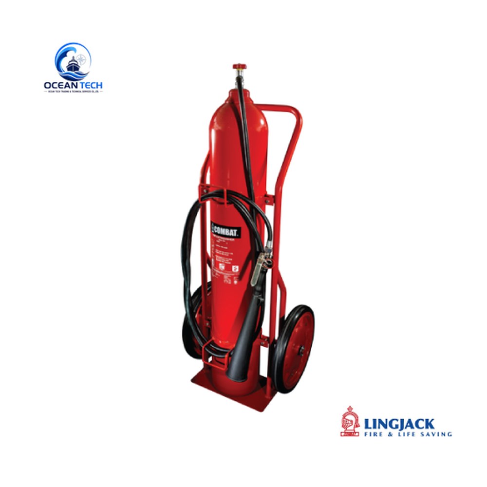 Bình Chữa Cháy Xe Đẩy CO2 30Kg COMBAT - hình ảnh sản phẩm Ocean Tech