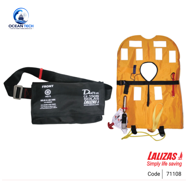 Áo Phao Tự Thổi Dạng Túi Đeo Lalizas Delta - hình ảnh minh họa chính