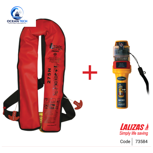 Áo Phao Tự Thổi Lalizas 150N & 275N (Với Tín Hiệu MOB1) - hình ảnh minh họa chính