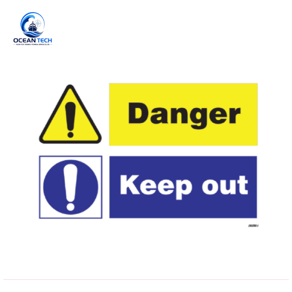 IMO Symbol Danger Keep Out - hình ảnh minh họa chính