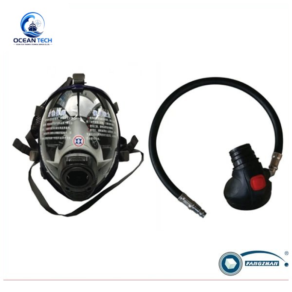 Mặt nạ phòng độc gồm co nối và dây dẫn khí SCBA RHZK6/30 FANGZHAN - hình ảnh minh họa chính