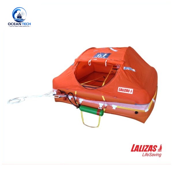 Phao bè cứu sinh tự thổi LALIZAS ISO ATLANTIC L <24H - hình ảnh minh họa chính