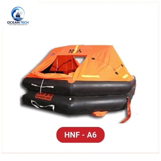 Phao cứu sinh tự thổi dạng ném sức chứa 6 người HNF-A6 Haining - hình ảnh minh họa chính