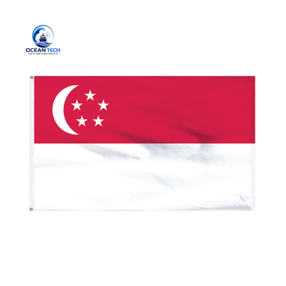 Cờ Singapore - hình ảnh sản phẩm Ocean Tech