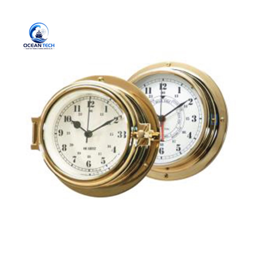 Đồng hồ hàng hải cao cấp 24 giờ Marine Quartz 180mm Rongsheng - hình ảnh minh họa